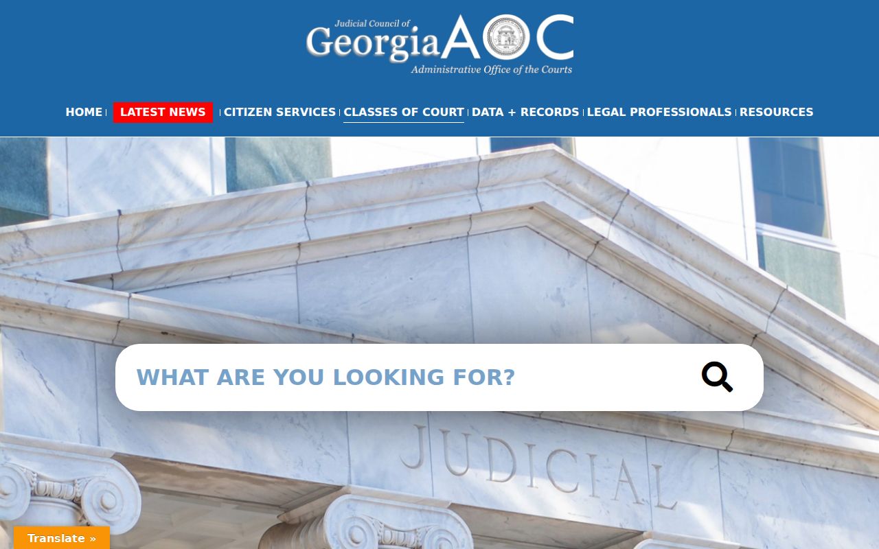 Cook County court docket route through Georgia court classes